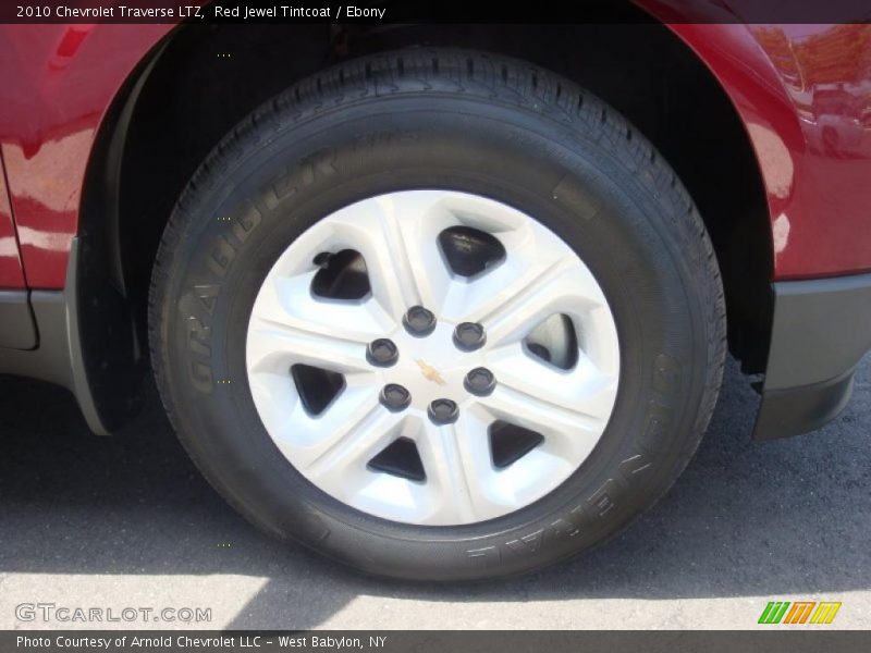 Red Jewel Tintcoat / Ebony 2010 Chevrolet Traverse LTZ