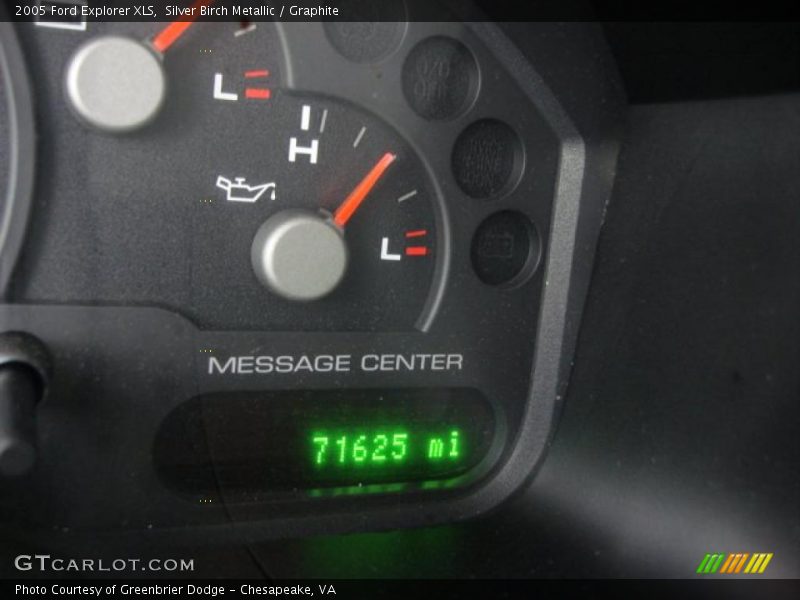 Silver Birch Metallic / Graphite 2005 Ford Explorer XLS