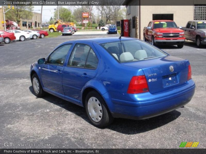 Blue Lagoon Metallic / Grey 2001 Volkswagen Jetta GLS Sedan