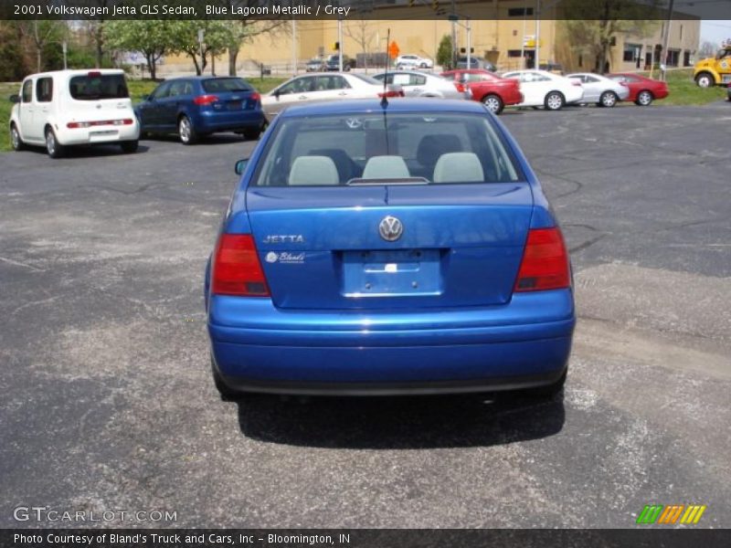 Blue Lagoon Metallic / Grey 2001 Volkswagen Jetta GLS Sedan