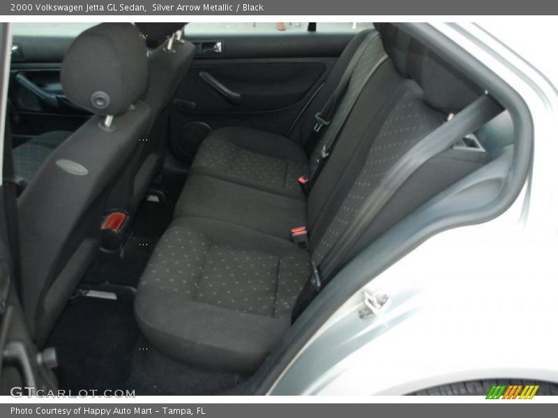 Silver Arrow Metallic / Black 2000 Volkswagen Jetta GL Sedan