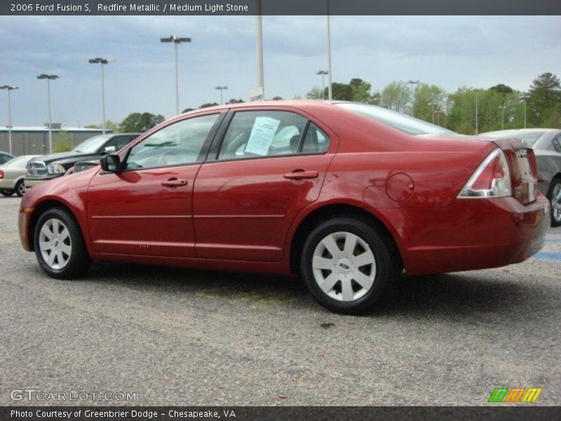  2006 Fusion S Redfire Metallic