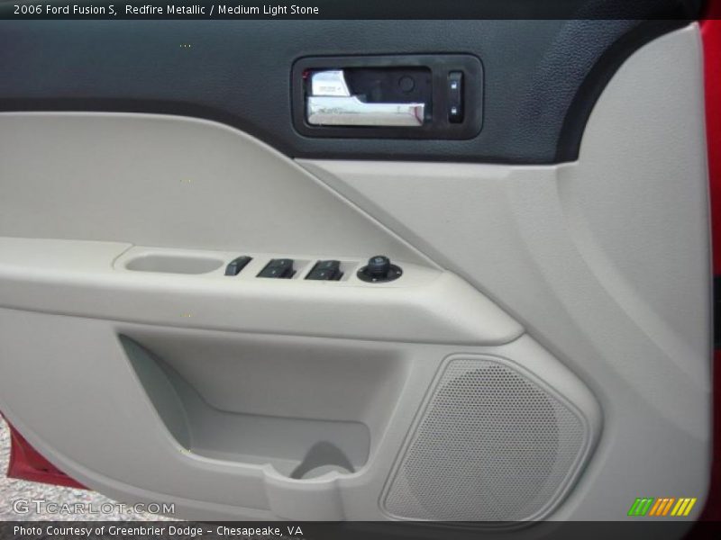 Redfire Metallic / Medium Light Stone 2006 Ford Fusion S
