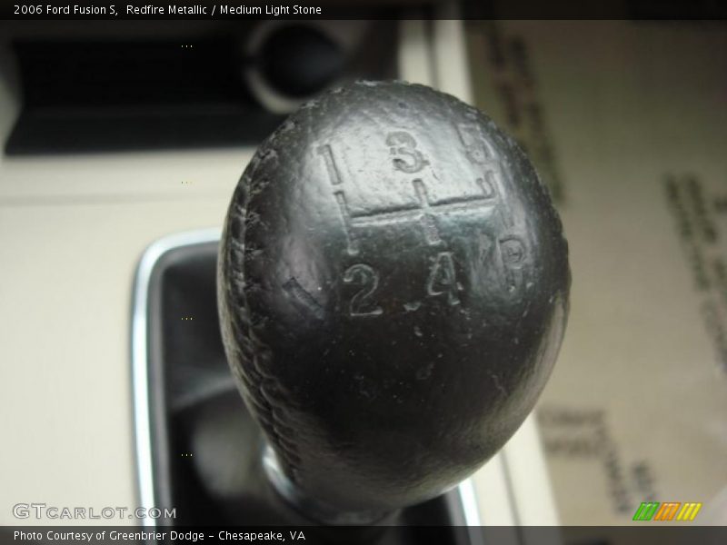  2006 Fusion S 5 Speed Manual Shifter