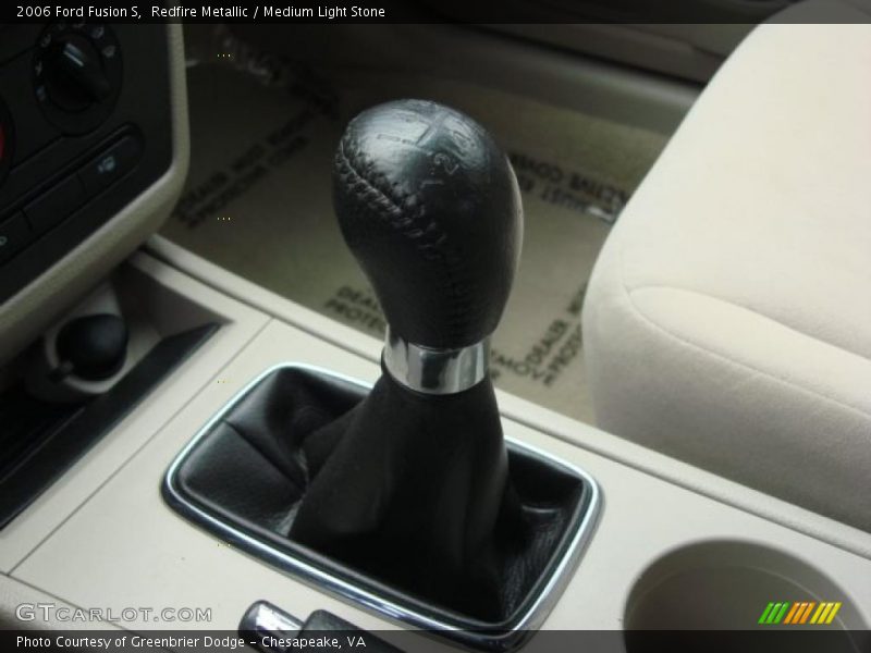  2006 Fusion S 5 Speed Manual Shifter