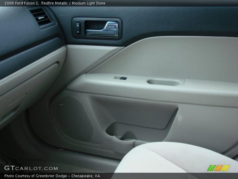 Redfire Metallic / Medium Light Stone 2006 Ford Fusion S