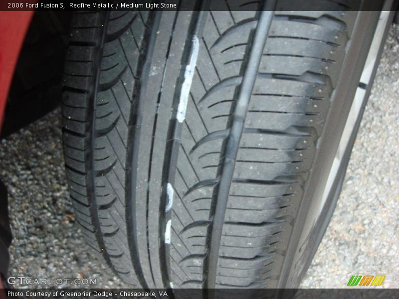 Redfire Metallic / Medium Light Stone 2006 Ford Fusion S