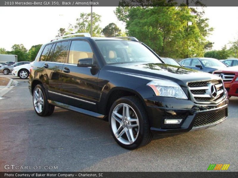 Black / Almond/Black 2010 Mercedes-Benz GLK 350