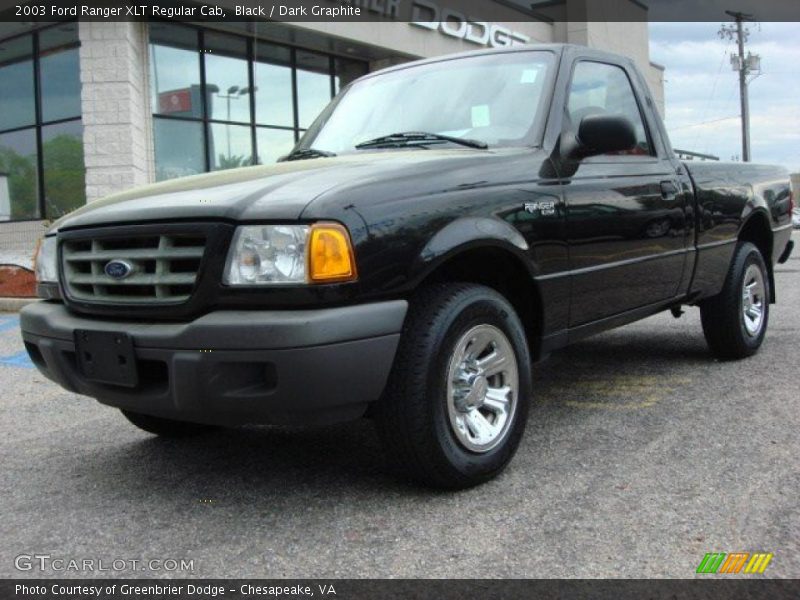 Front 3/4 View of 2003 Ranger XLT Regular Cab
