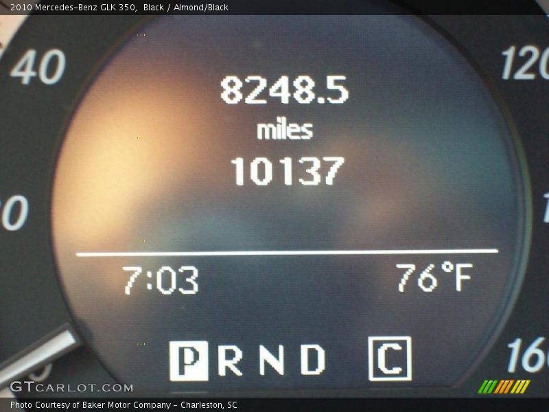 Black / Almond/Black 2010 Mercedes-Benz GLK 350