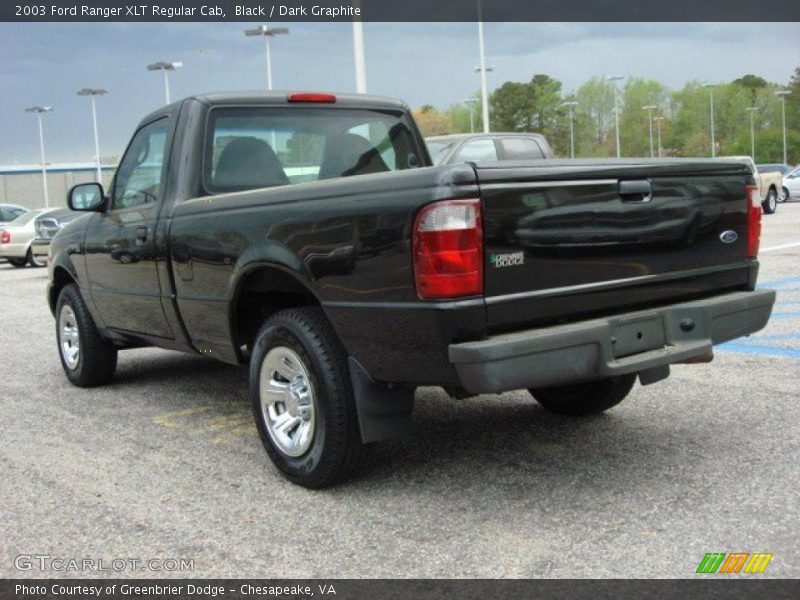  2003 Ranger XLT Regular Cab Black