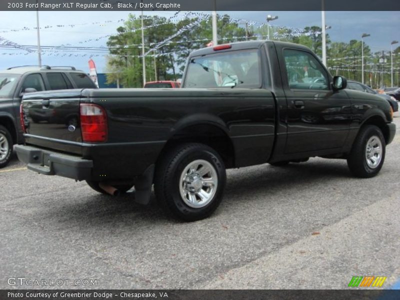 Black / Dark Graphite 2003 Ford Ranger XLT Regular Cab