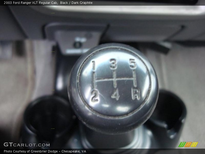  2003 Ranger XLT Regular Cab 5 Speed Manual Shifter