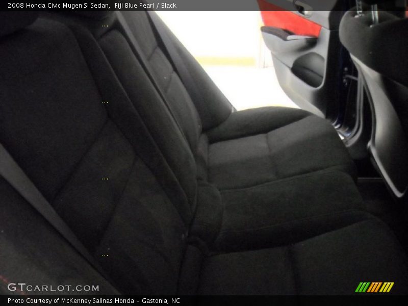 Fiji Blue Pearl / Black 2008 Honda Civic Mugen Si Sedan