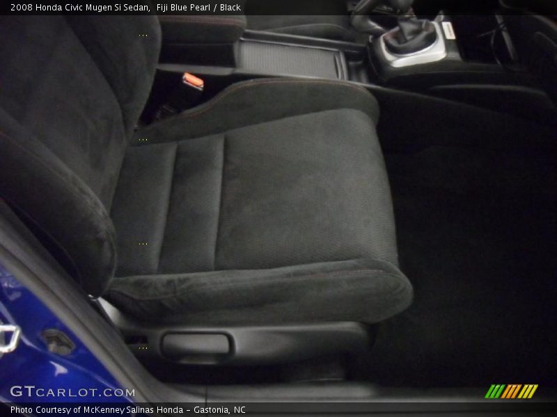 Fiji Blue Pearl / Black 2008 Honda Civic Mugen Si Sedan