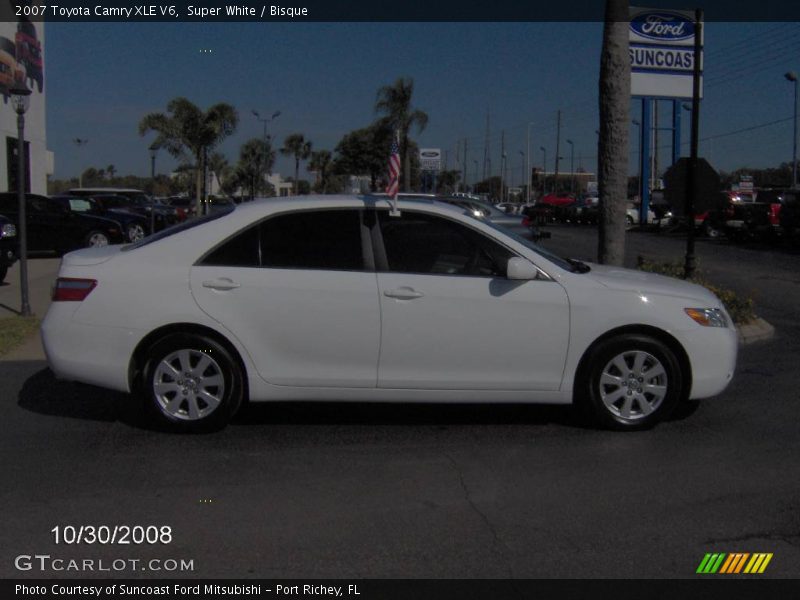 Super White / Bisque 2007 Toyota Camry XLE V6