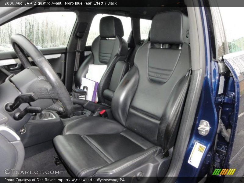  2006 S4 4.2 quattro Avant Black Interior