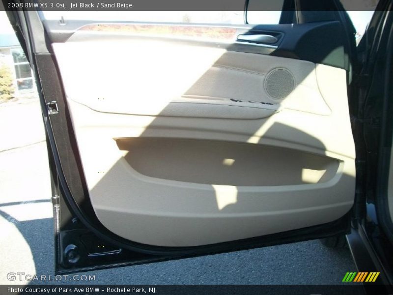 Jet Black / Sand Beige 2008 BMW X5 3.0si