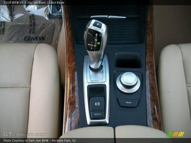 Jet Black / Sand Beige 2008 BMW X5 3.0si