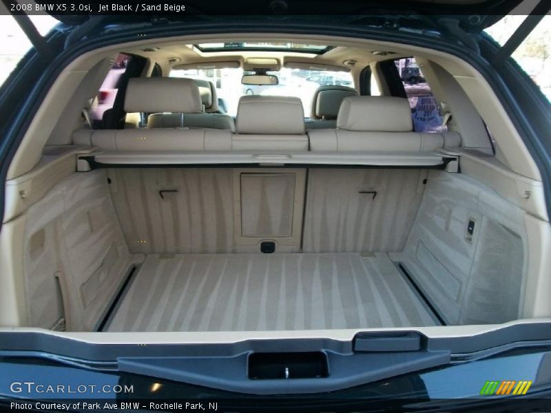 Jet Black / Sand Beige 2008 BMW X5 3.0si