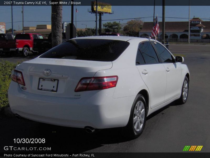 Super White / Bisque 2007 Toyota Camry XLE V6