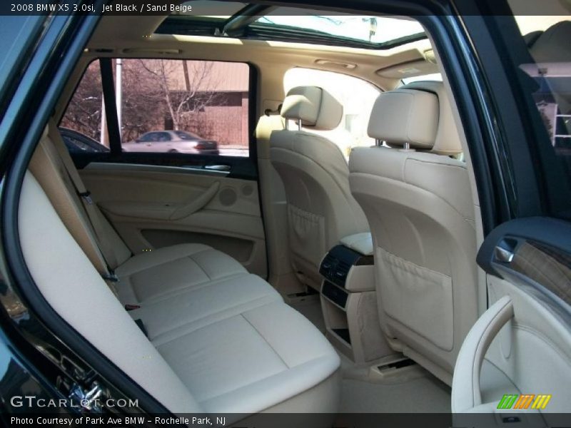Jet Black / Sand Beige 2008 BMW X5 3.0si