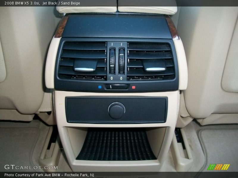 Jet Black / Sand Beige 2008 BMW X5 3.0si
