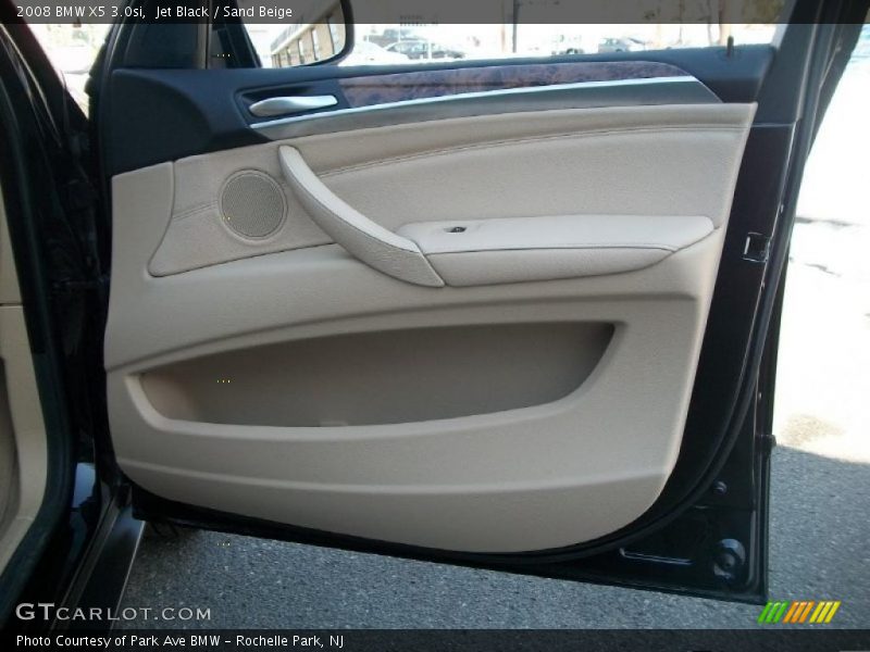Jet Black / Sand Beige 2008 BMW X5 3.0si