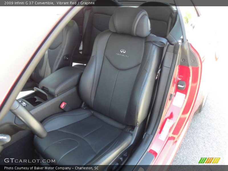  2009 G 37 Convertible Graphite Interior