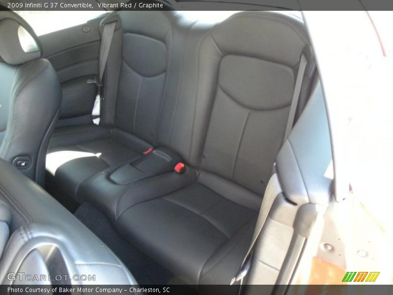 Vibrant Red / Graphite 2009 Infiniti G 37 Convertible