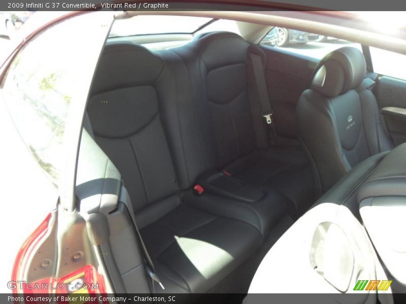 Vibrant Red / Graphite 2009 Infiniti G 37 Convertible
