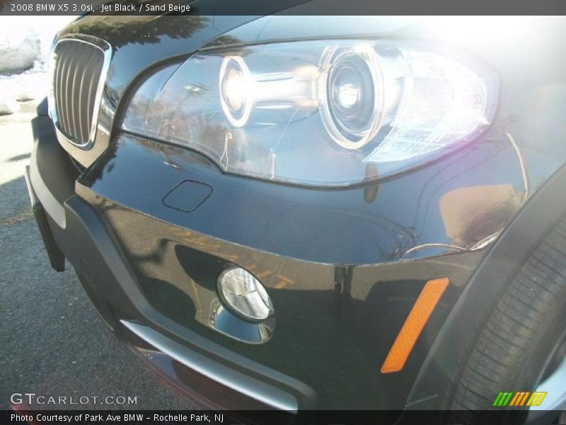 Jet Black / Sand Beige 2008 BMW X5 3.0si