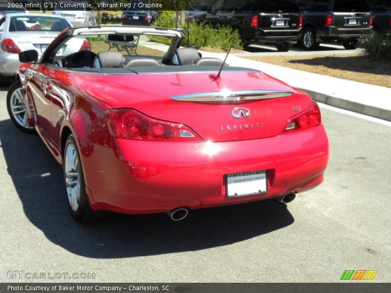  2009 G 37 Convertible Vibrant Red