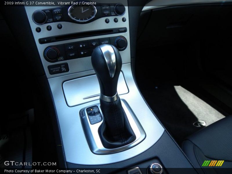  2009 G 37 Convertible 7 Speed ASC Automatic Shifter