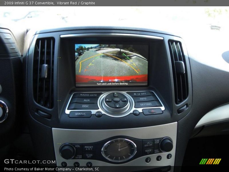Vibrant Red / Graphite 2009 Infiniti G 37 Convertible
