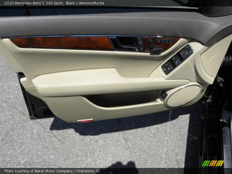 Black / Almond/Mocha 2010 Mercedes-Benz C 300 Sport