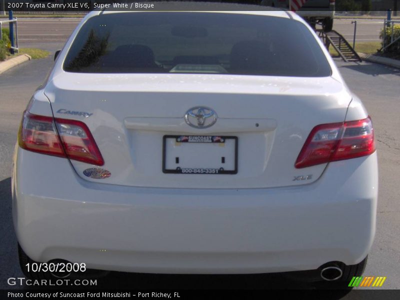 Super White / Bisque 2007 Toyota Camry XLE V6