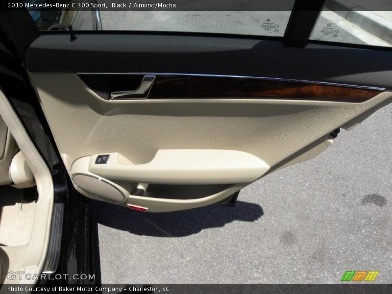 Black / Almond/Mocha 2010 Mercedes-Benz C 300 Sport