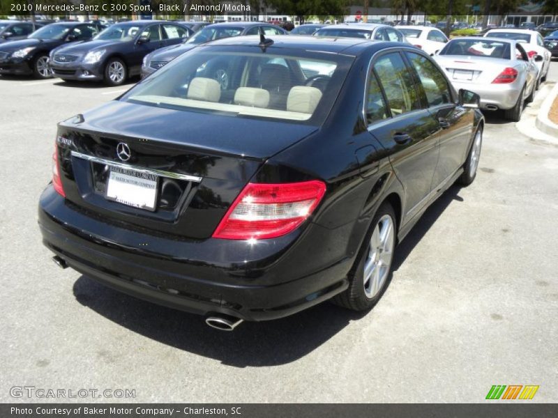 Black / Almond/Mocha 2010 Mercedes-Benz C 300 Sport