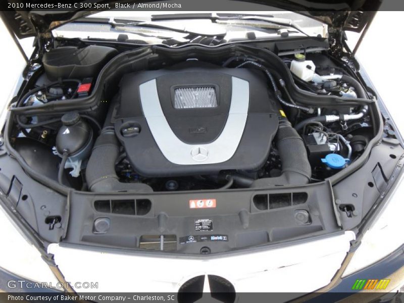 Black / Almond/Mocha 2010 Mercedes-Benz C 300 Sport