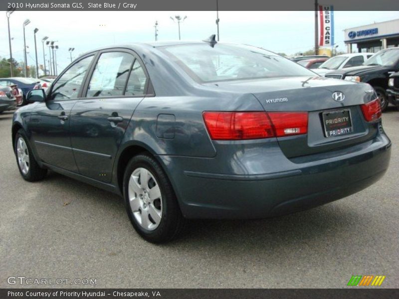 Slate Blue / Gray 2010 Hyundai Sonata GLS