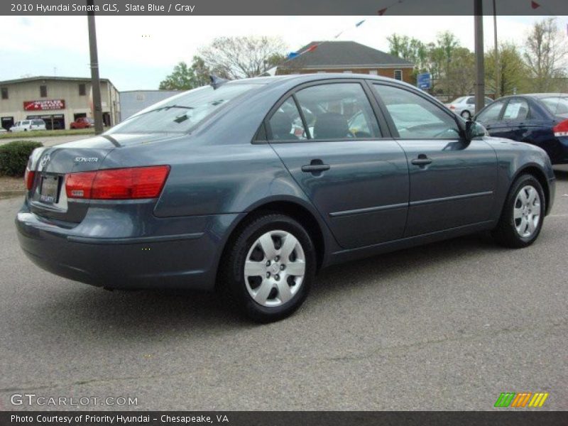 Slate Blue / Gray 2010 Hyundai Sonata GLS