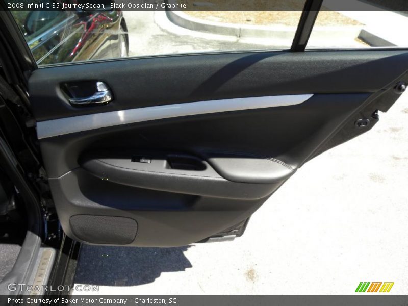 Black Obsidian / Graphite 2008 Infiniti G 35 Journey Sedan