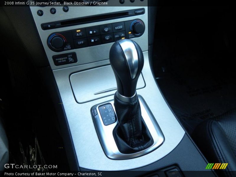Black Obsidian / Graphite 2008 Infiniti G 35 Journey Sedan