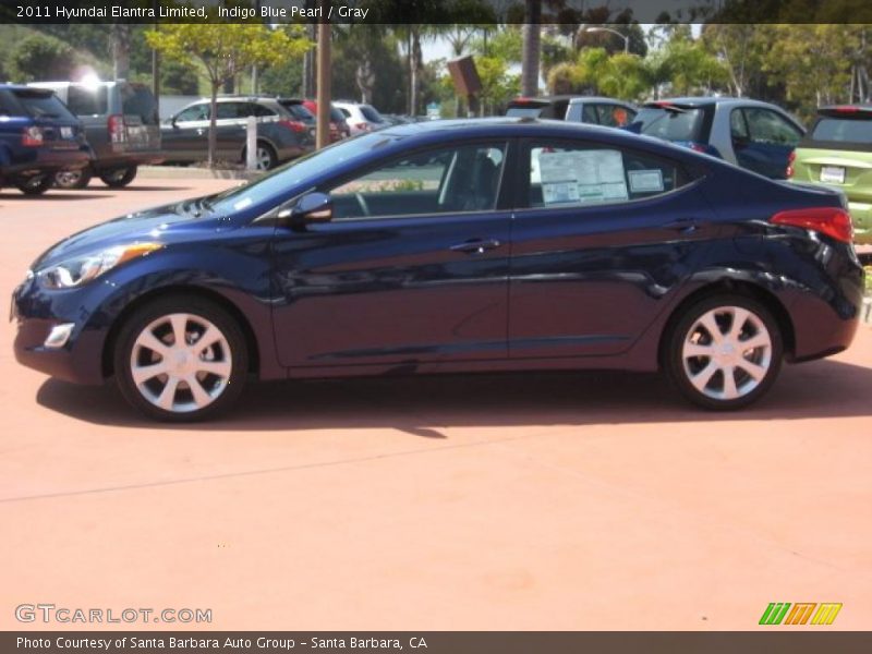  2011 Elantra Limited Indigo Blue Pearl