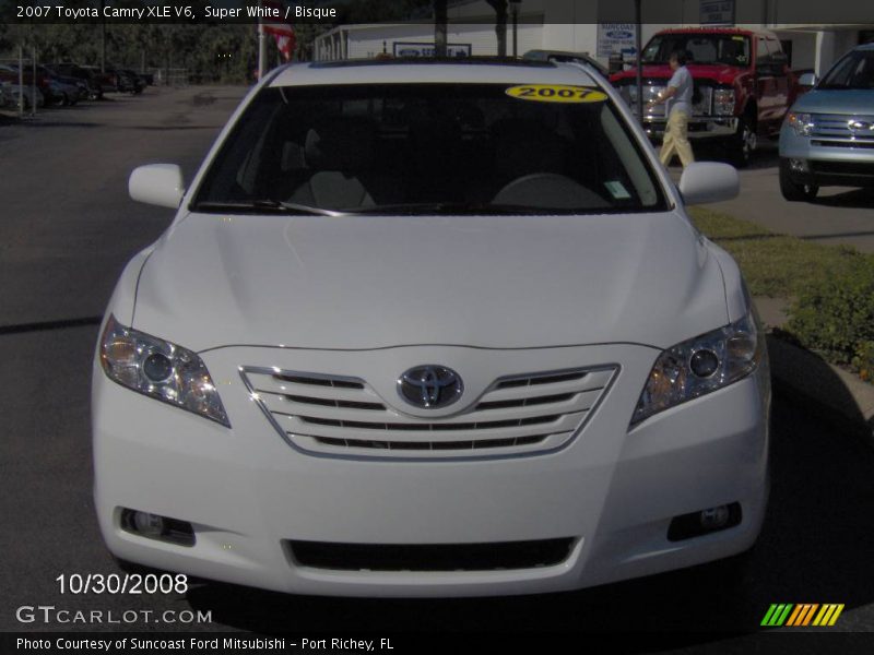 Super White / Bisque 2007 Toyota Camry XLE V6