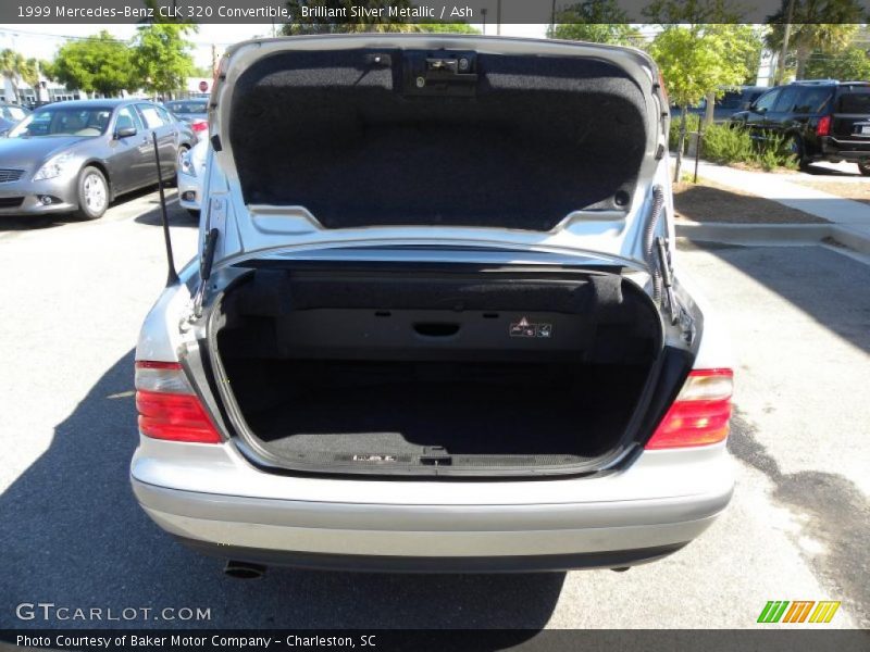 Brilliant Silver Metallic / Ash 1999 Mercedes-Benz CLK 320 Convertible