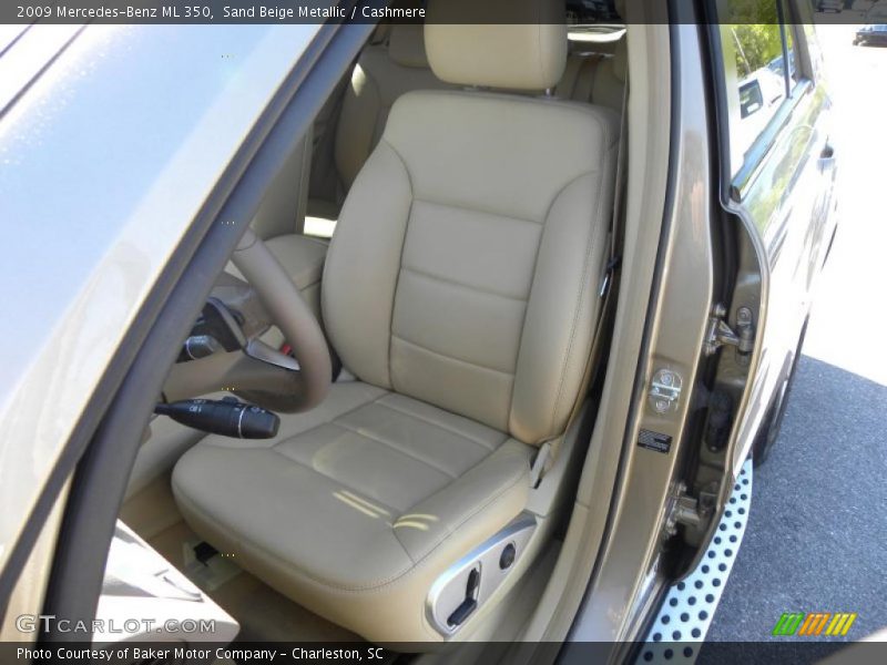 Sand Beige Metallic / Cashmere 2009 Mercedes-Benz ML 350