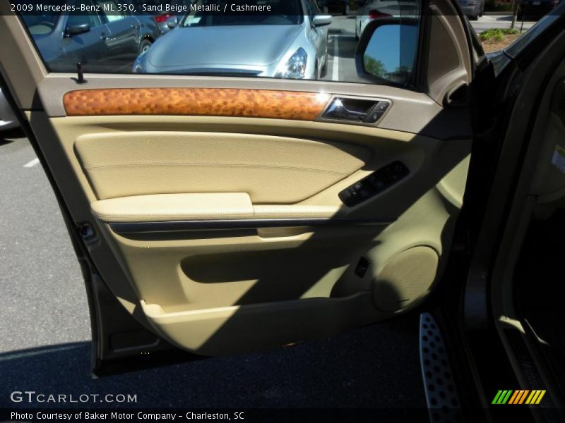 Sand Beige Metallic / Cashmere 2009 Mercedes-Benz ML 350