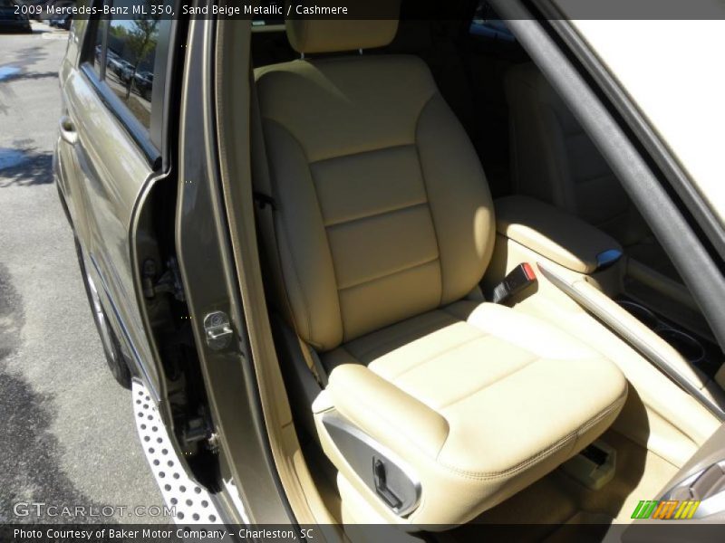 Sand Beige Metallic / Cashmere 2009 Mercedes-Benz ML 350